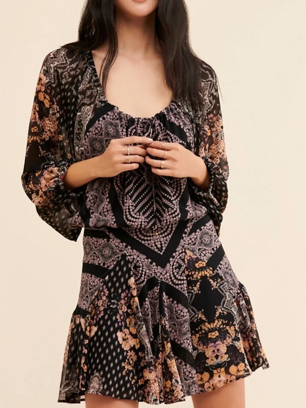 Free People style boho